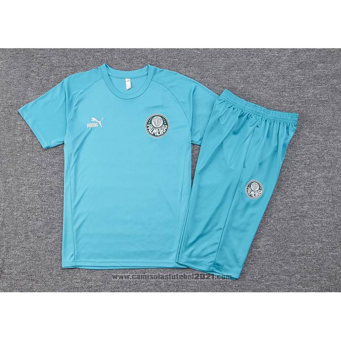 Fato de Treino Palmeiras Manga Curta 2023-2024 Verde - Calcas Curta